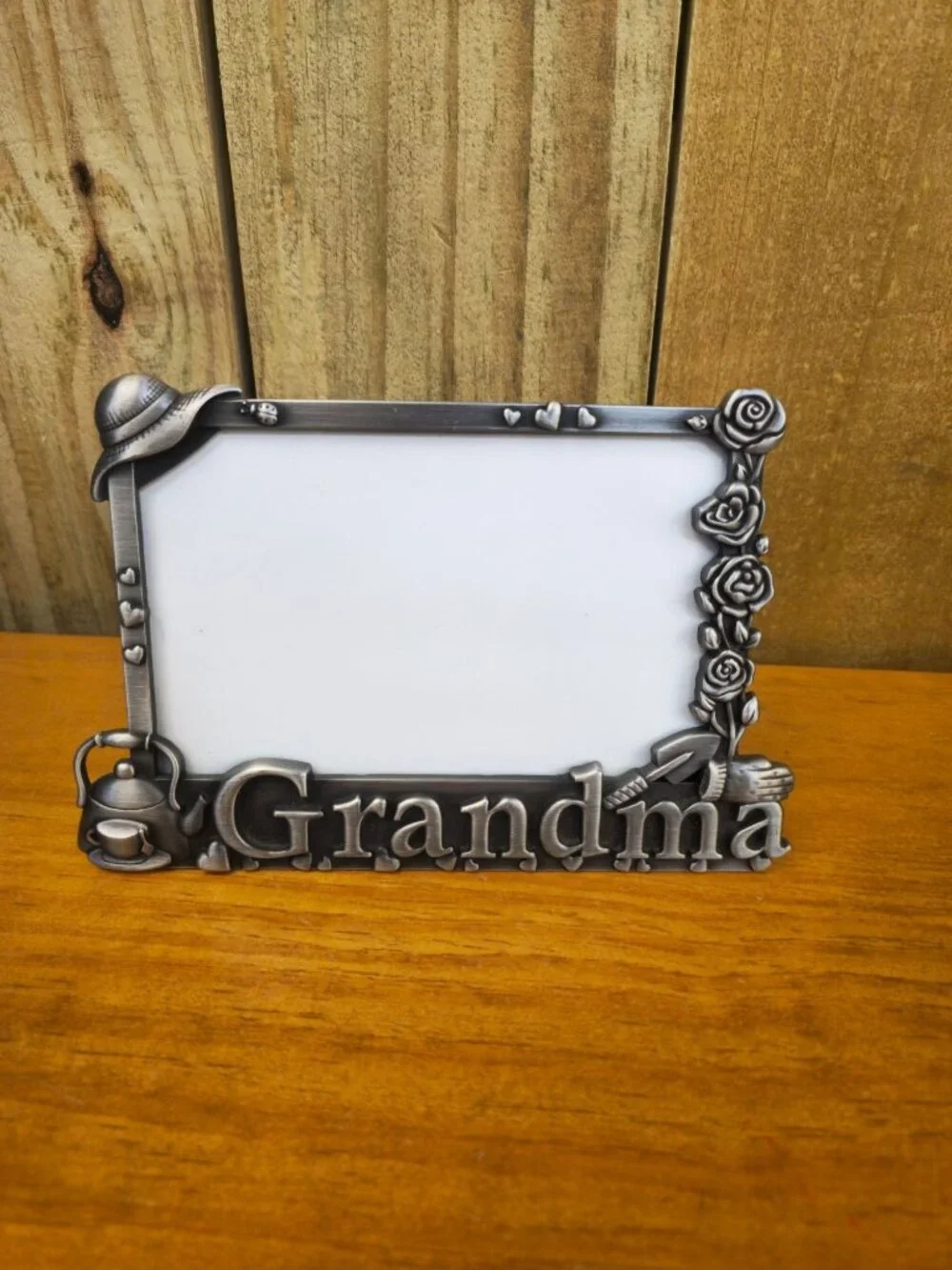 Vintage Malden Pewter 5 x 4 Photo Frame 